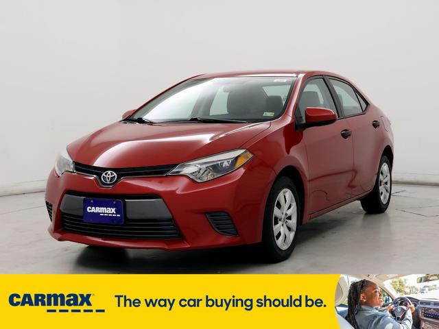 2016 toyota corolla le