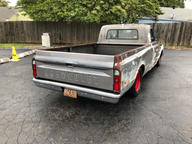 patina’d hot rod 1967 c10 pickup