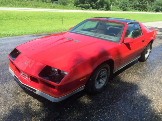 1983 chevrolet camaro z28 t-tops 305v8, 5 speed manuel, red, 2nd owner since 94
