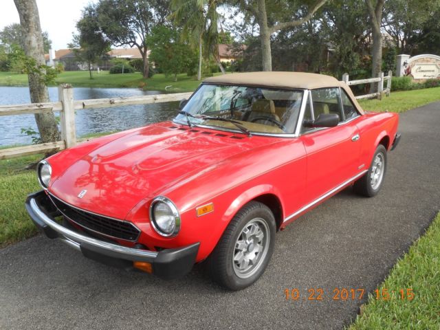 1985 fiat 124 spider 2000