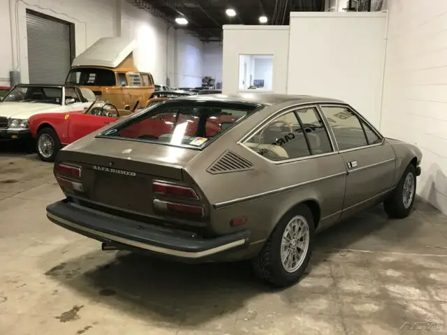 1979 alfa romeo alfetta 2.0 gt sunroof coupe