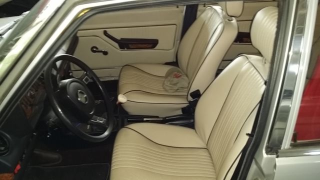 1979 alfa romeo sport sedan, silver/tan restored 53k miles