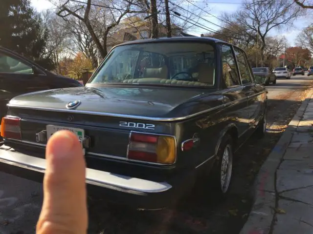 bmw 2002 anthrecite gray with tan interior great condition
