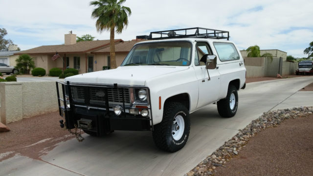 rugged looking convertible 4x4 k5 no reserve!