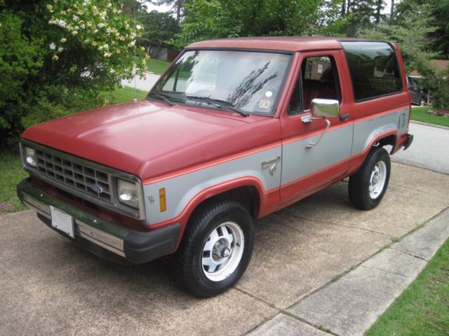 southern 1985 ford bronco ii xlt 4 wheel drive no rust 136,000 miles