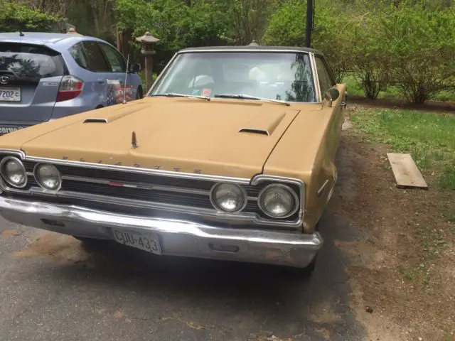 1967 plymouth gtx 440 with 4 spd transmission barn find solid original car