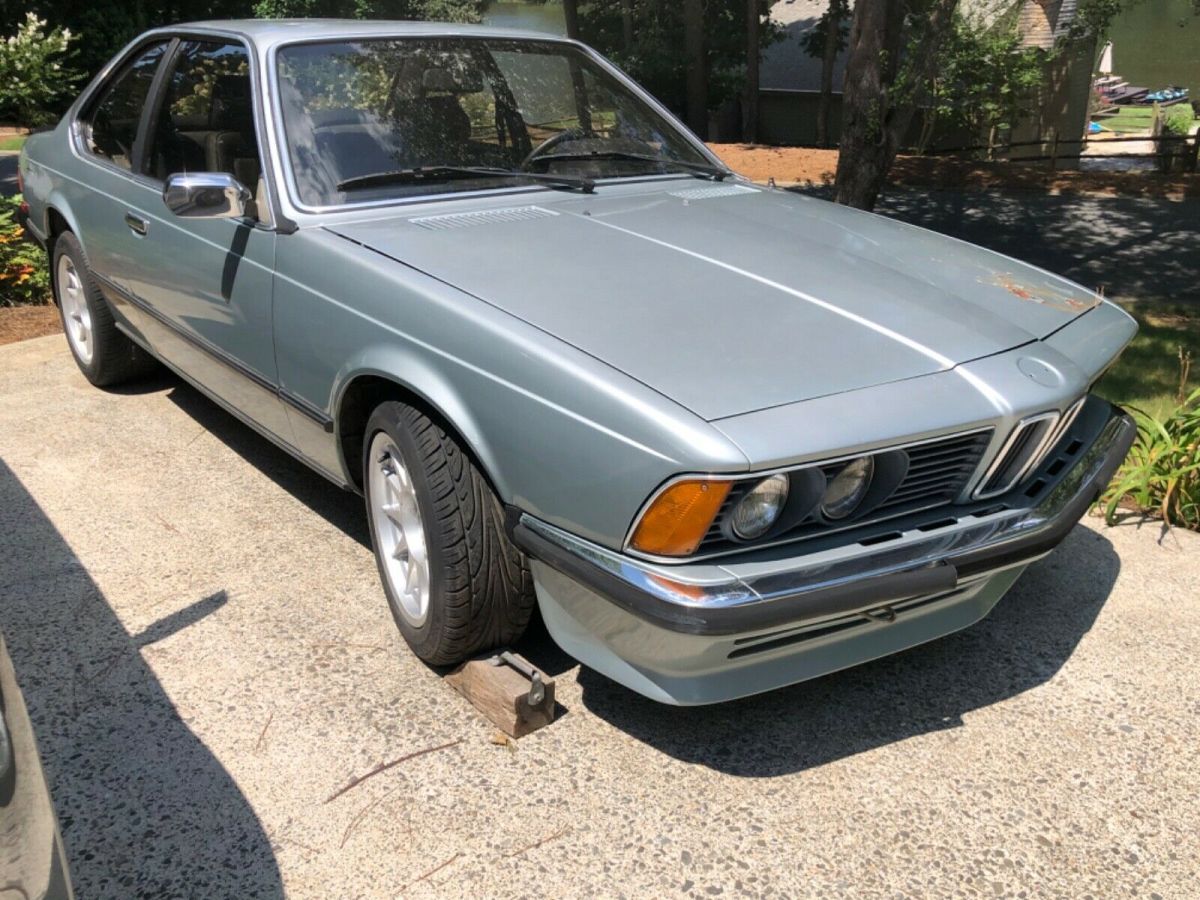 1981 bmw 635 csi-very rare import-euro spec-manual-alpine wheels-no reserve