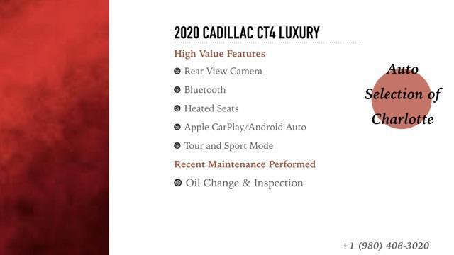 2020 cadillac ct4 luxury