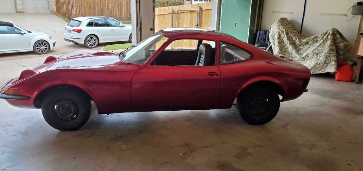 1970 opel gt 1900 coupe - project