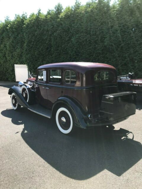 1933 pontiac straight 8 touring sedan no reserve!