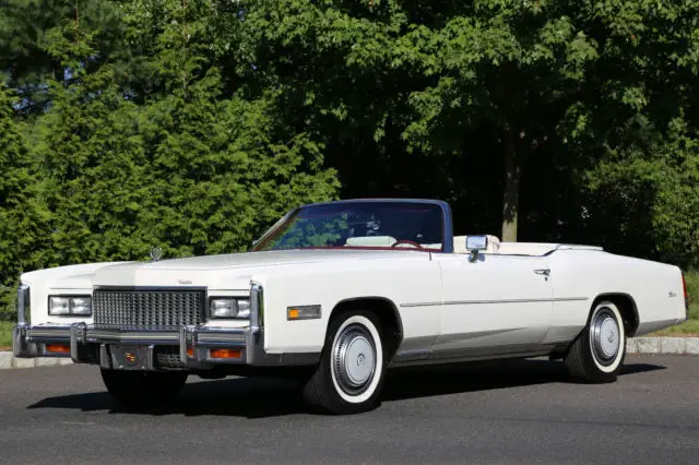1976 cadillac eldorado convertible bicentennial 62 actual miles rare buy it now