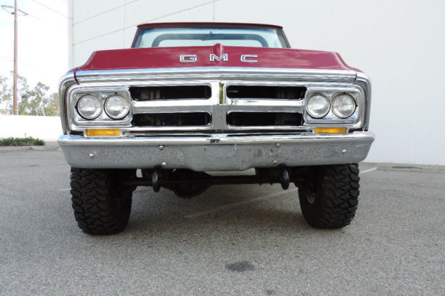 rare 1972 gmc jimmy restored recent service great summer cruiser / chevy blazer