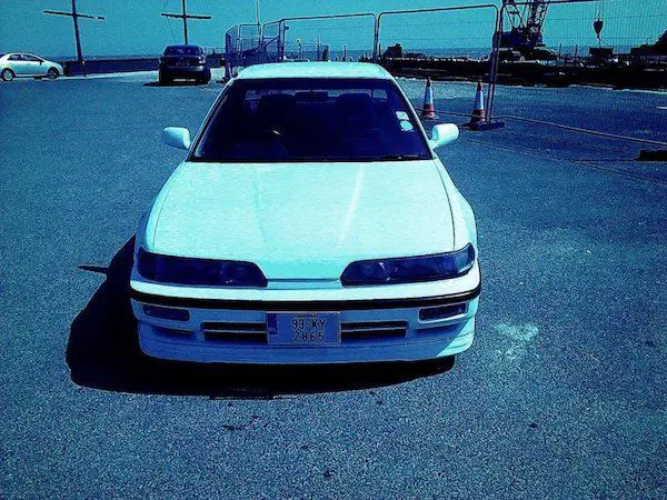 honda integra da7 white mt d16 jdm immaculate condition sedan saloon dual carb