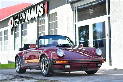rare porsche 1989 930 convertible 911 turbo cabriolet 5 speed g50 euro delivery