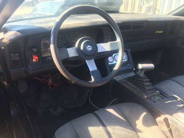1992 chevrolet camaro rs t-top project