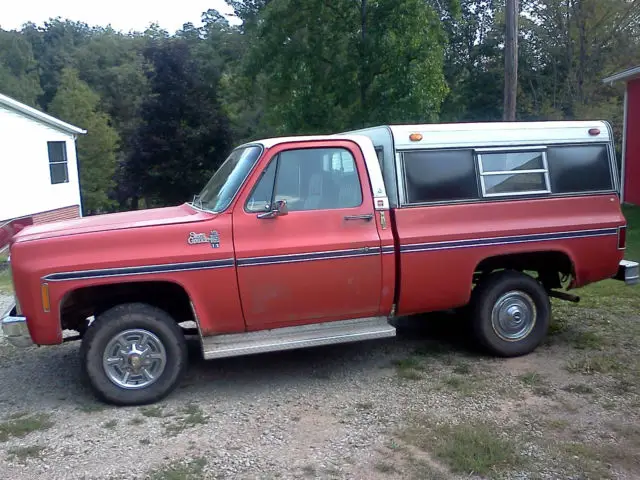 1979 gmc sierra grande needs restored excellent exterior/interior underbody rust