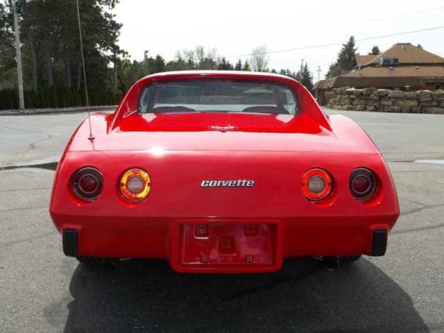 1977 chevy corvette - red - 59,000 miles