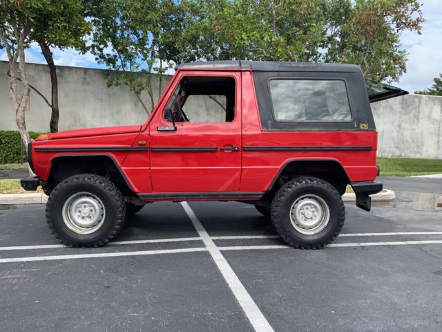 mercedes benz g class 240gd 4wd wagon 1981