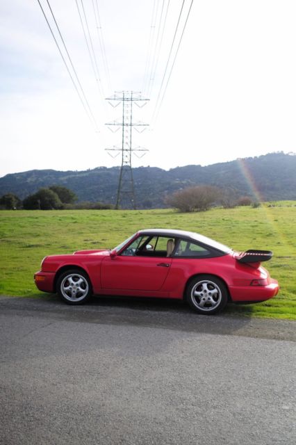 1990 porsche 911/964 cabriolet w/ hard top