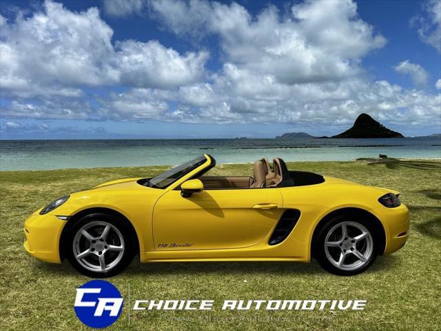 2017 porsche 718 boxster base