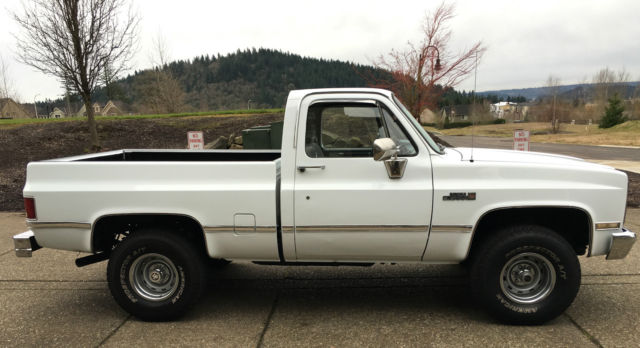 1987 gmc sierra 1500 4x4 short bed 350 feel injected