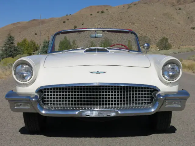 white ford thunderbird with 69,778 miles available now!