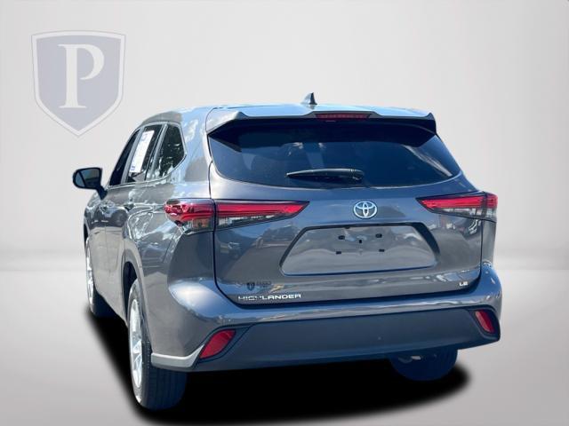 2023 toyota highlander le