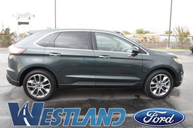 2015 ford edge titanium awd titanium 4dr crossover for sale in roy, utah