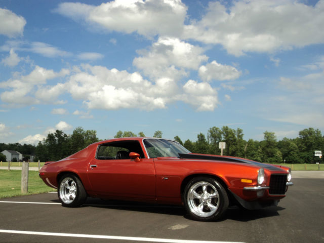 very slick chevy camaro z28 big block tribute auto gm 1971 68 69 70 71 72 73