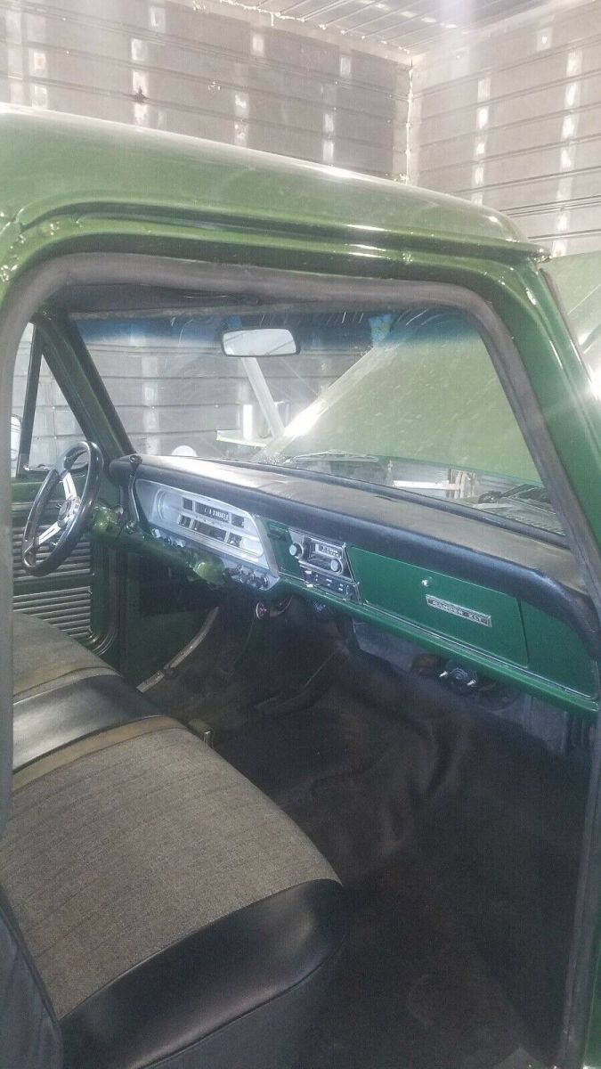 1970 ford f250 pickup green rwd automatic ranger