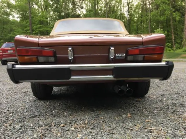 1983 fiat spider pininfarina azzura