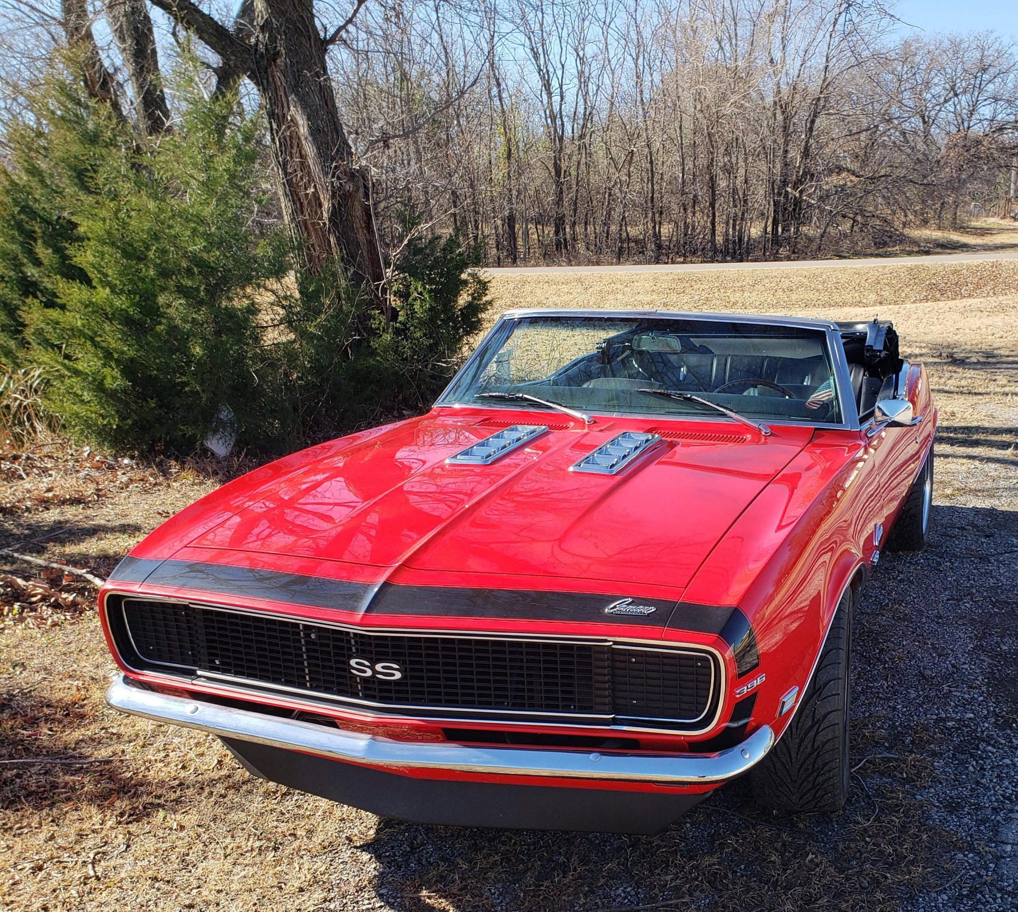 1968 chevrolet camaro convertible 4-speed