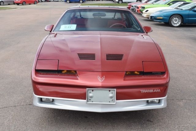 1987 pontiac trans am firebird, v8, a/c, t-tops, 32k miles(trades welcome)