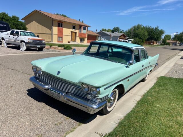 1959 chrysler saratoga sedan green rwd automatic 4dr