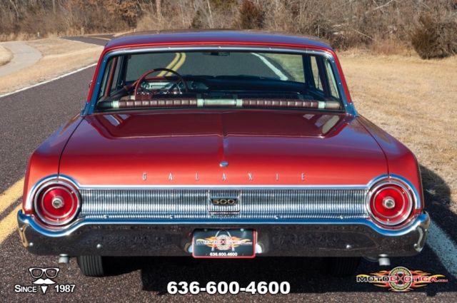 1962 ford galaxie 500 q-code two-door club sedan