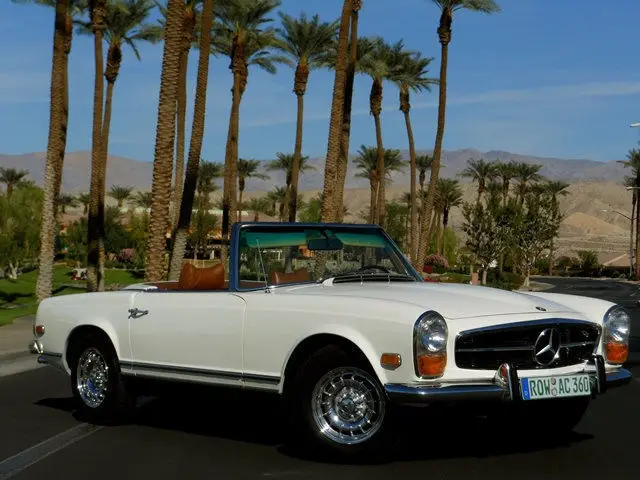 1970 mercedes benz 280 sl pagoda 59000 actual miles documented california gem