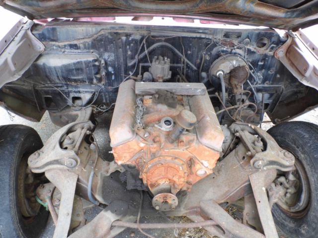1965 chevrolet impala ss convertible project car 283 cid v8 automatic