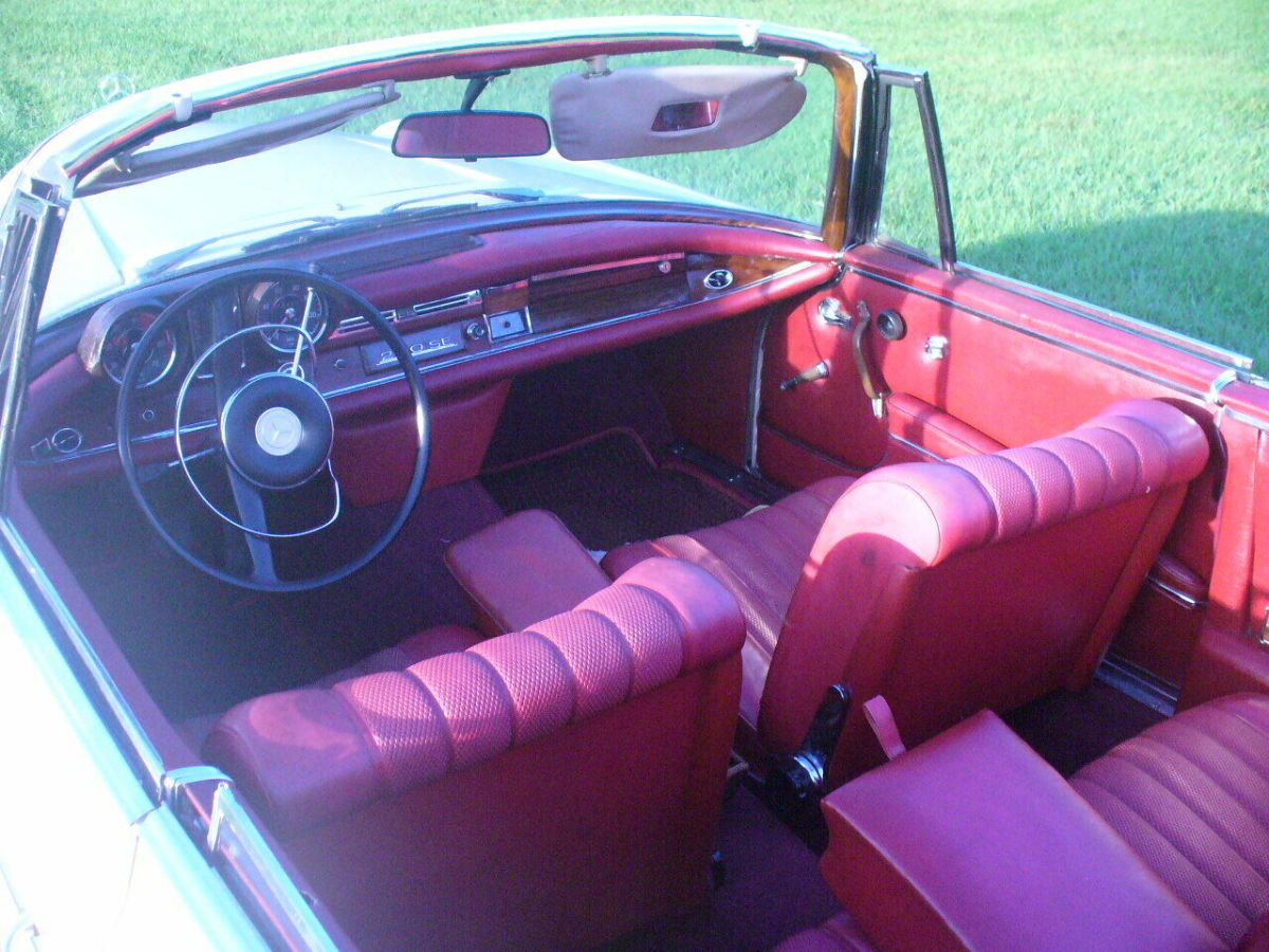 1967 mercedes benz 250se california cabriolet conversion
