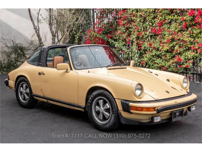 1974 porsche 911 targa in beverly hills, california