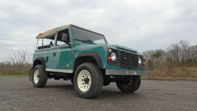 land rover defender 90 upgraded 200 tdi engine only 52000 miles soft top classic