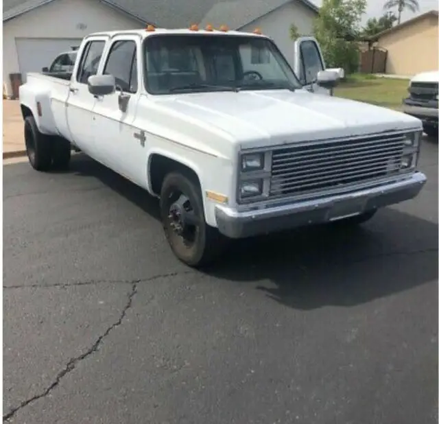 1986 chevy crew cab daully cummins