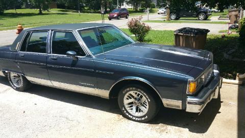 1986 pontiac parisienne brougham in excellent condition sale by owner
