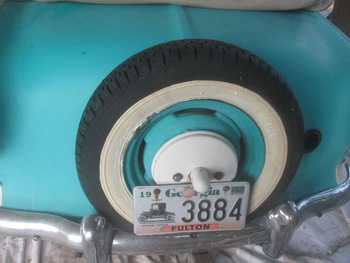 1957 nash metropolitn convertable 15,600 miles