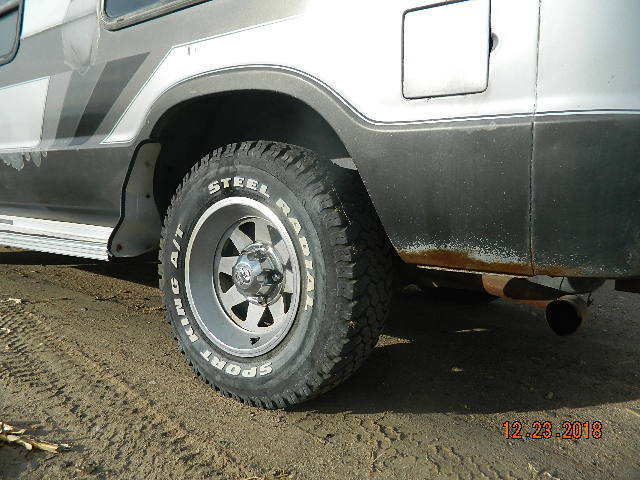rare 1985 dodge b250 4x4 lrp conversion ext top van dry western