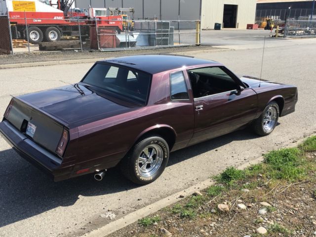 1985 chevrolet monte carlo ss 90,000 original miles, original 305 v8 motor