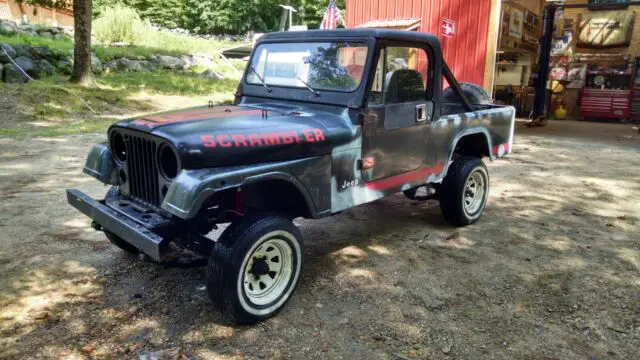 1983 jeep scrambler cj8 inline 6, 4 speed manual 4wd very rare!