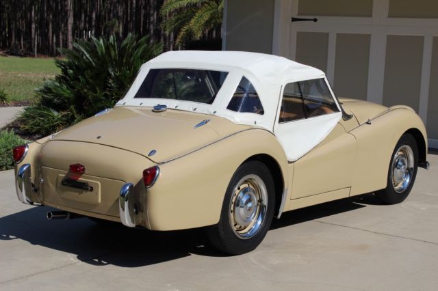 1956 triumph tr-3 bmiht certificate, numbers matching, excellent driver