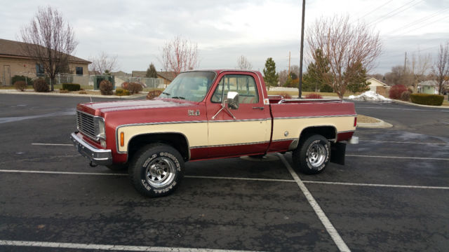1978 gmc 4x4 chevy pick up 1500 high sierra