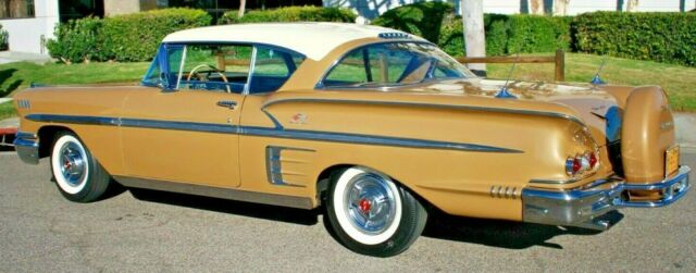 1958 impala sport coupe 348 cu in 4 bbl powerglide 76k mile 2 owner ca car