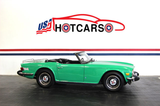 1975 triumph tr6 - convertible, 4 speed, great driver